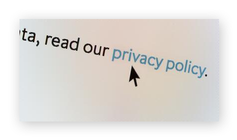 查看网站的隐私政策以确认其安全性。